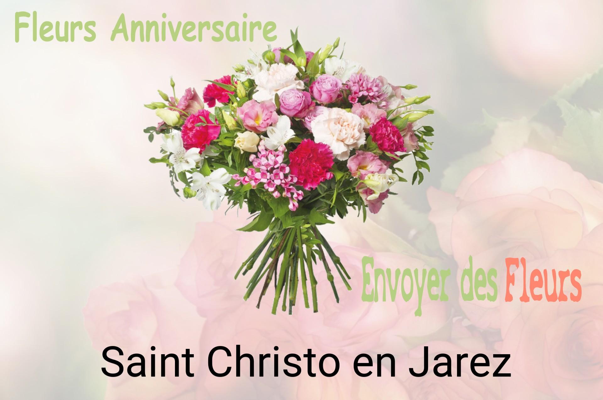 Bouquet de fleurs d’anniversaire livré à Saint-Christo-en-Jarez